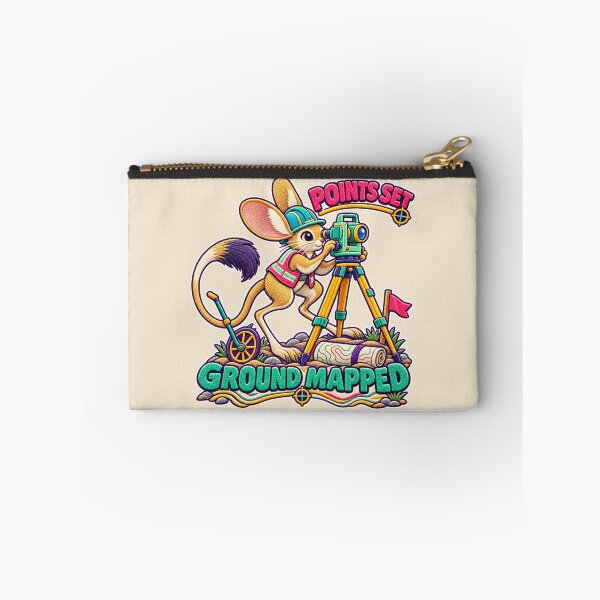 Item preview, Labor Day Jerboa Land Surveyor – Points Set Ground Mapped Embroidery Design designed and sold by Jaani-T.