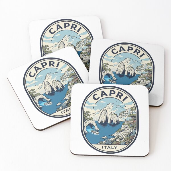Item preview, Capri Italy Vintage Travel Emblem designed and sold by k3rstman1.