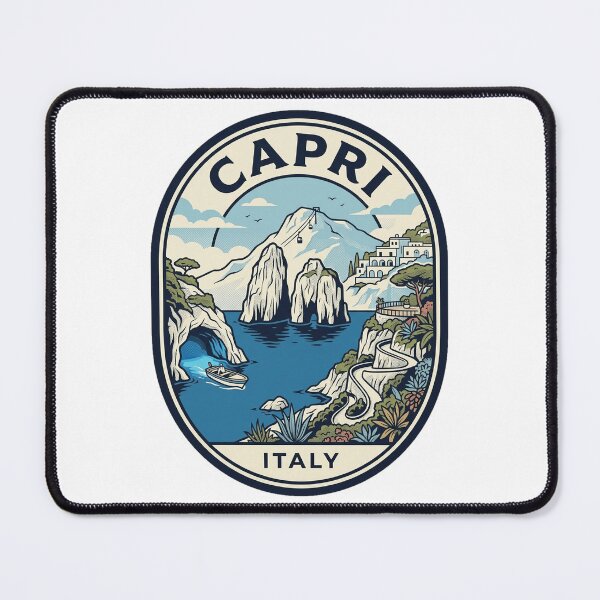 Item preview, Capri Italy Vintage Travel Emblem designed and sold by k3rstman1.