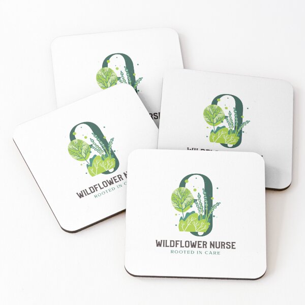 Item preview, WILDFLOWER NURSE ROOTED IN CARE designed and sold by FastZone.