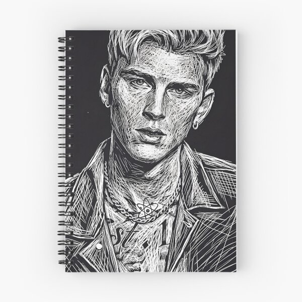 Item preview, Mgk scribel art designed and sold by Zamziri.