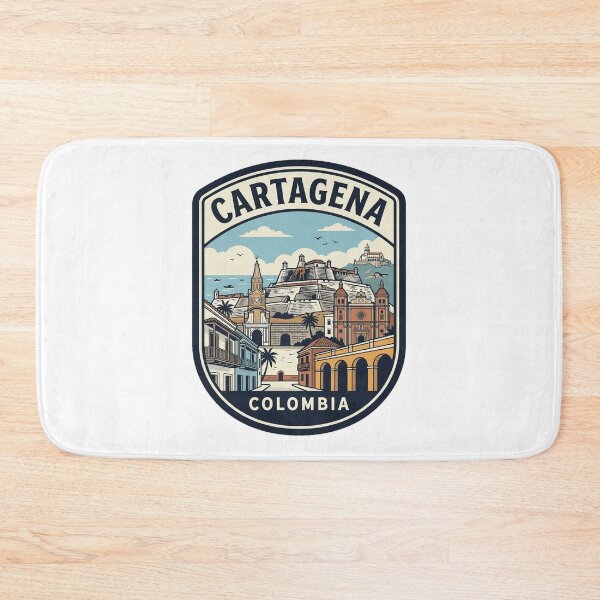 Item preview, Cartagena Colombia Vintage Travel Badge designed and sold by k3rstman1.