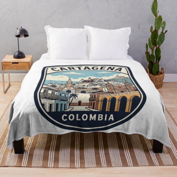 Item preview, Cartagena Colombia Vintage Travel Badge designed and sold by k3rstman1.