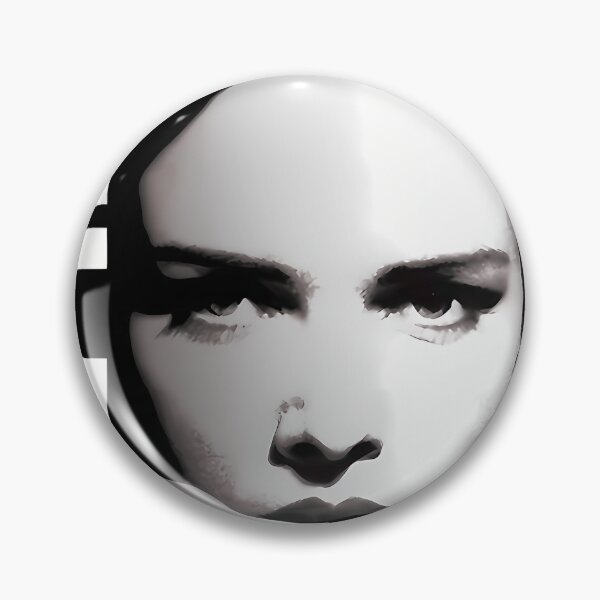 Item preview, Black And White Kim Wilde  Racerback designed and sold by WhimsicTalies.