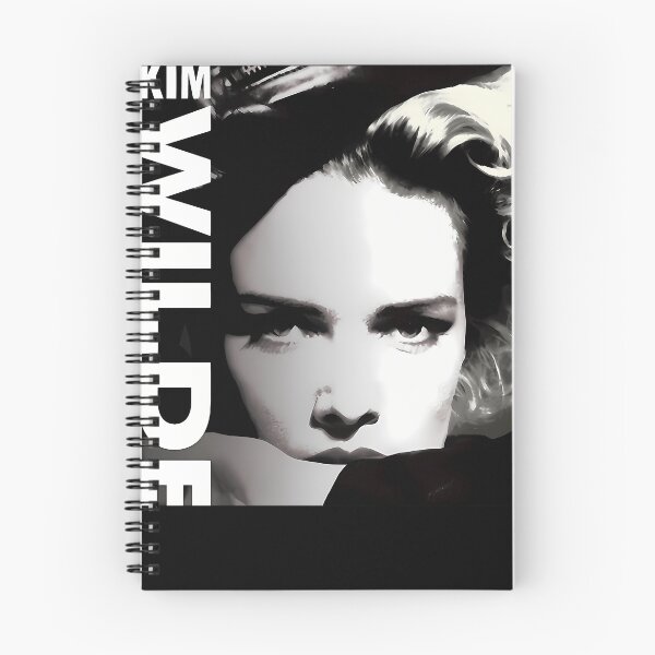 Item preview, Black And White Kim Wilde  Racerback designed and sold by WhimsicTalies.