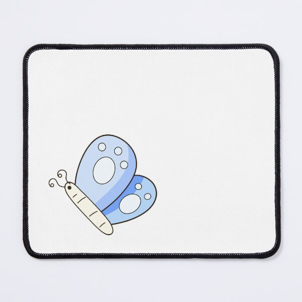 Item preview, Cute Blue Butterfly Hand Drawn Vector designed and sold by Porpor Artwork.