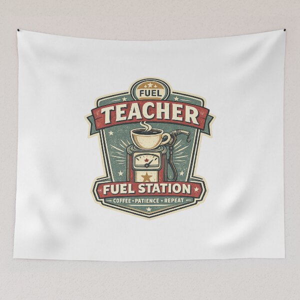 Item preview, Teacher Fuel Station designed and sold by teemix.