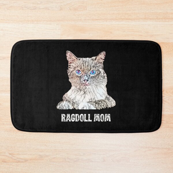 Item preview, Ragdoll Mom Artistic Cat Portrait Blue Eyes designed and sold by SoyLamderma.