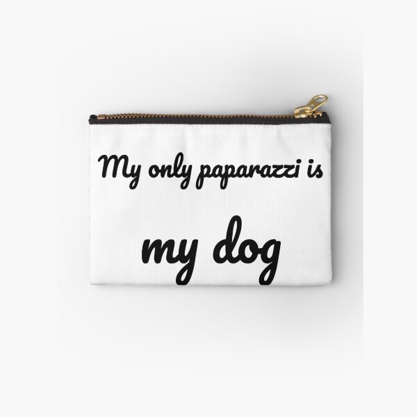 Item preview, My Only Paparazzi Is My Dog Funny Pet Tee designed and sold by low battery meme design.
