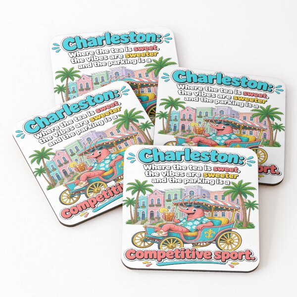 Item preview, Charleston SC Sweet Tea Parking Competitive Sport Funny T-Shirt designed and sold by Sushikidsntoddlers.