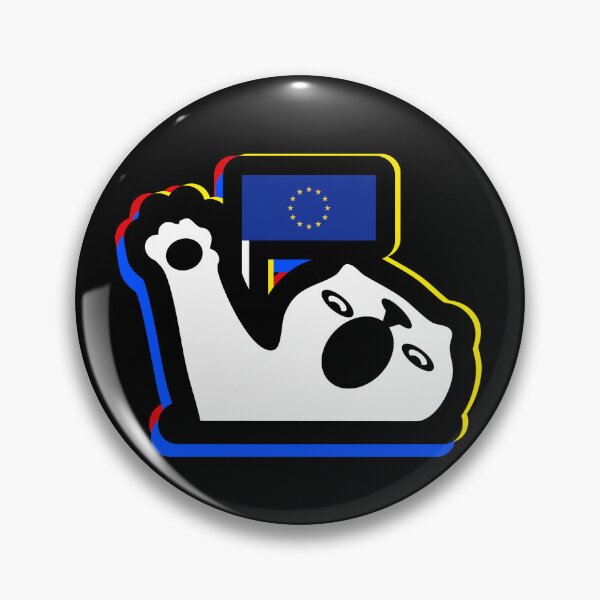 Item preview, Cute EU Flag Cat Cartoon European Union Pet Lover designed and sold by AhmedZouita.