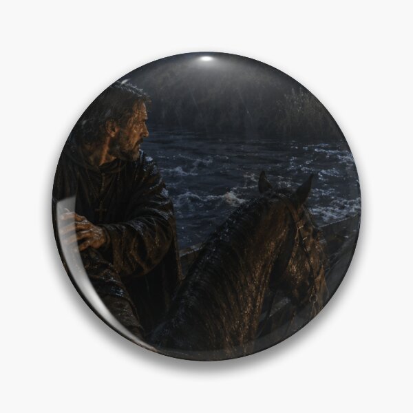 Item preview, Anglo-Saxon Ferry Crossing in a Storm | Dark Viking Age Historical Fantasy Art | Medieval River Journey Print designed and sold by Element Horizon Studio.