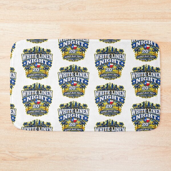 Item preview, White Linen Night Houston Texas Summer Block Party designed and sold by IRON WINGS /USAF.