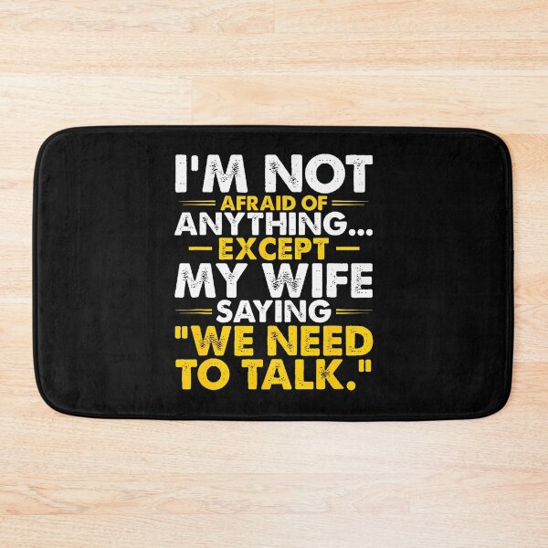 Item preview, I'M Not Afraid Of Anything Except My Wife designed and sold by ripgoatclothing.