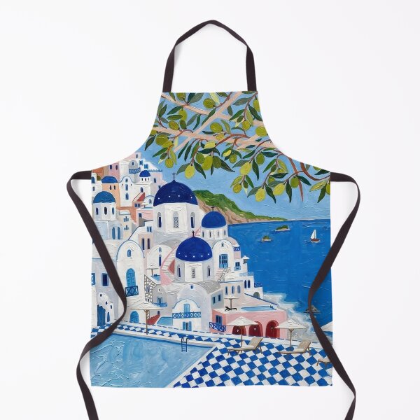 Item preview, Santorini, Greece designed and sold by POSTERIOCREW.