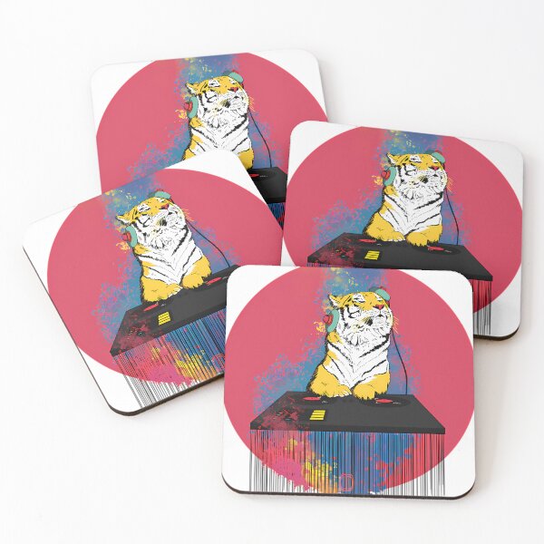 Item preview, DJ Tiger designed and sold by WhimsicTalies.