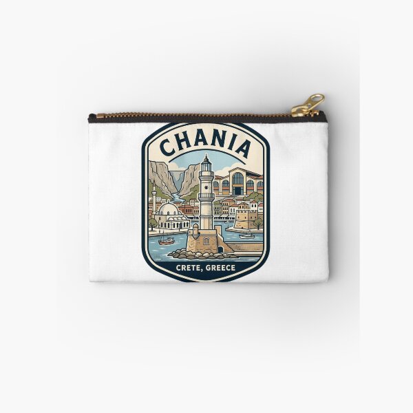 Item preview, Chania Crete Greece Vintage Travel Badge designed and sold by k3rstman1.