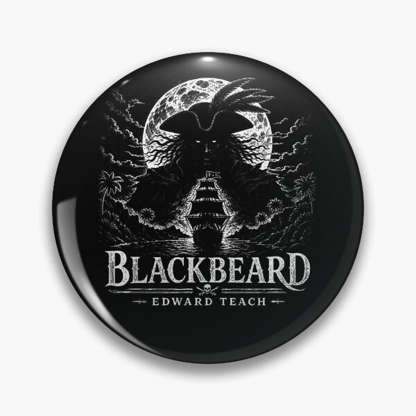 Item preview, Blackbeard Edward Teach Moon Shadow Queen Anne'S Revenge designed and sold by ripgoatclothing.