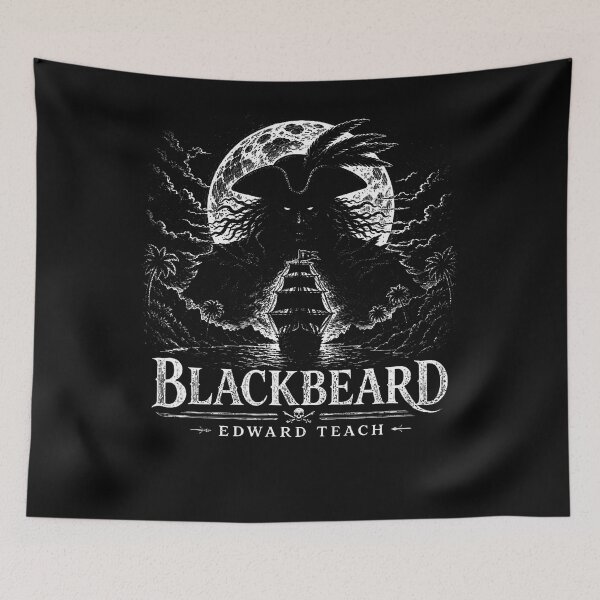 Item preview, Blackbeard Edward Teach Moon Shadow Queen Anne'S Revenge designed and sold by ripgoatclothing.