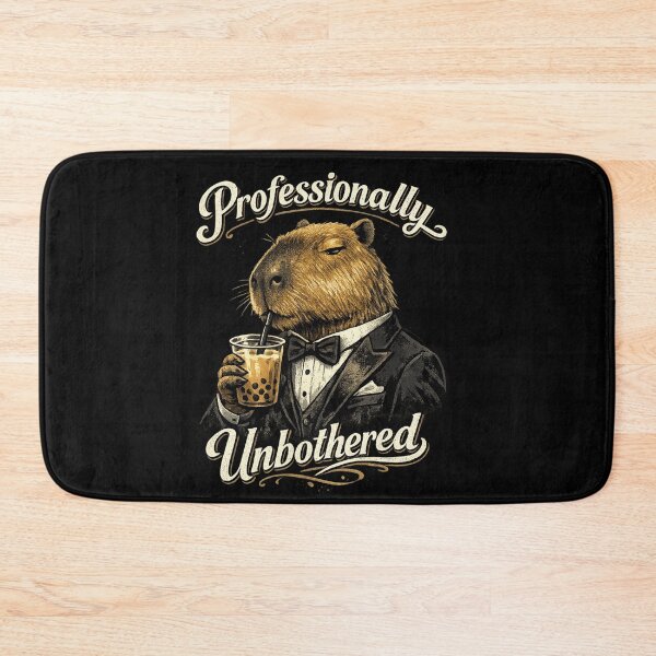 Item preview, Unbothered Capybara Professionally Unbothered designed and sold by teemix.