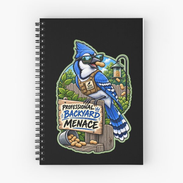 Item preview, Professional Backyard Menace Blue Jay | Funny Birdwatching Bird Lover Design designed and sold by Jankes88.