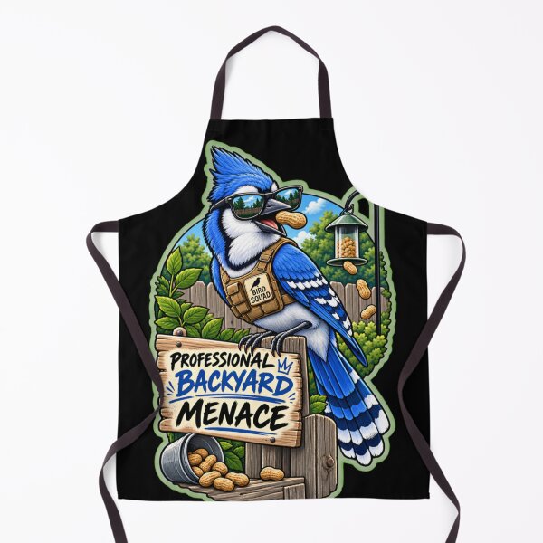 Item preview, Professional Backyard Menace Blue Jay | Funny Birdwatching Bird Lover Design designed and sold by Jankes88.