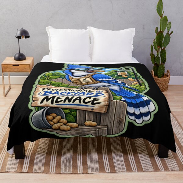 Item preview, Professional Backyard Menace Blue Jay | Funny Birdwatching Bird Lover Design designed and sold by Jankes88.