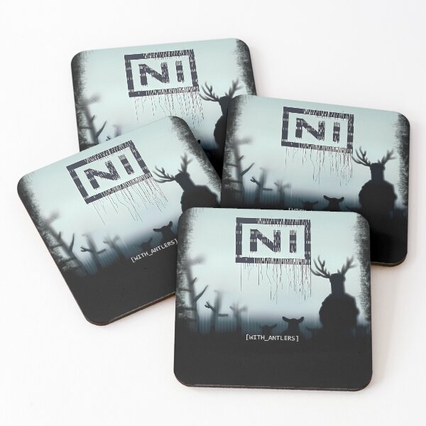 Item preview, NI Knights with antlers album cover parody-music lovers humor designed and sold by WhimsicTalies.