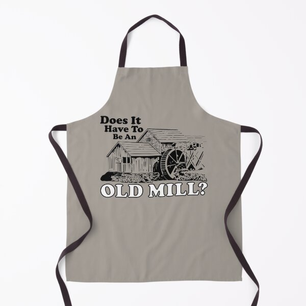 Item preview, Does It Have To Be An Old Mill? (B&W Print) designed and sold by GritFX.