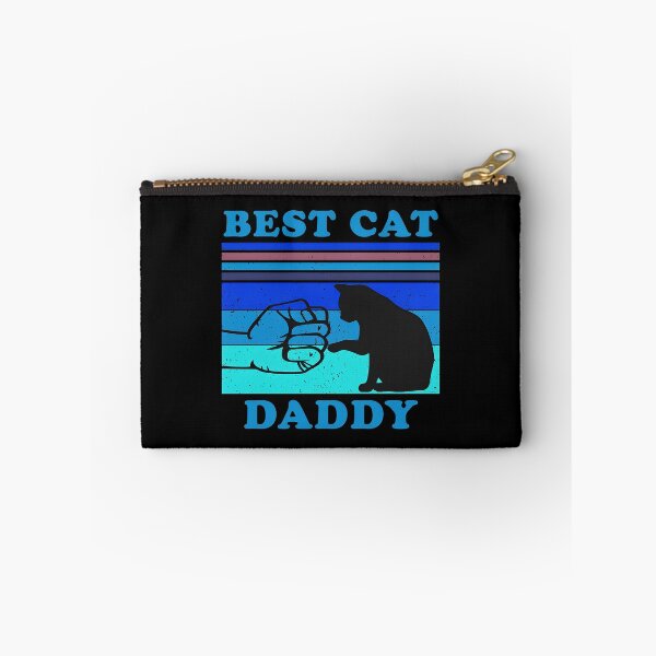 Item preview, Best Cat Daddy Fist Bump Retro Sunset Design designed and sold by SoyLamderma.