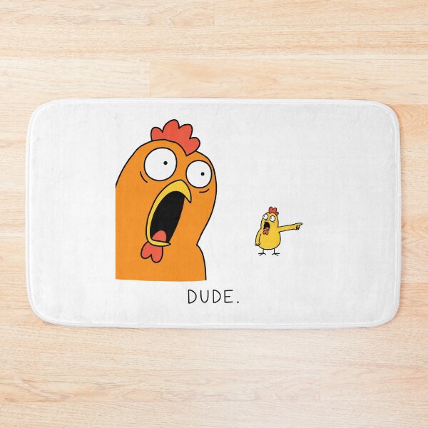 Item preview, Dude Funny Chicken Reaction Meme designed and sold by MonkiFlipp.