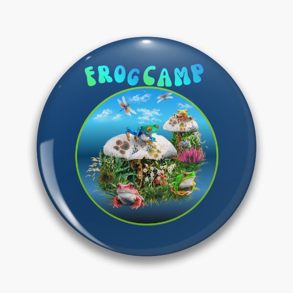 Item preview, Frog Camp designed and sold by Tripp Art Studio.