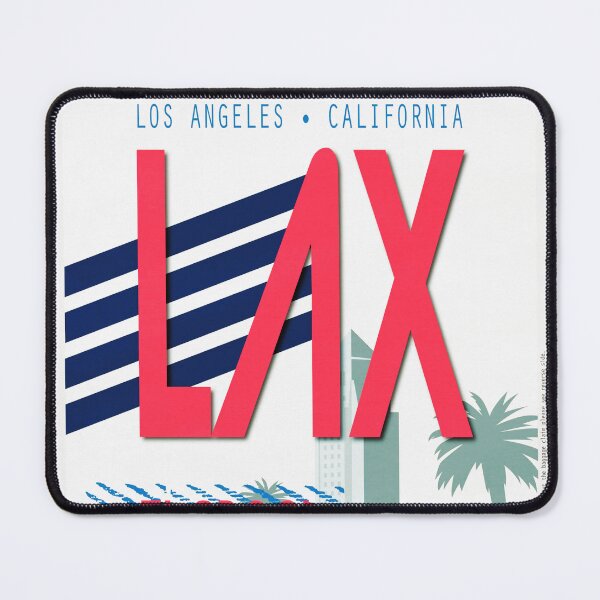 Item preview, Los Angeles Airport Baggage Poster designed and sold by Fine-Art-Hub.