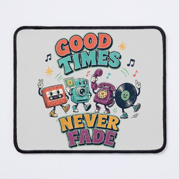 Item preview, Good Times Never Fade – Retro Memories T-Shirt designed and sold by NinaCreator.