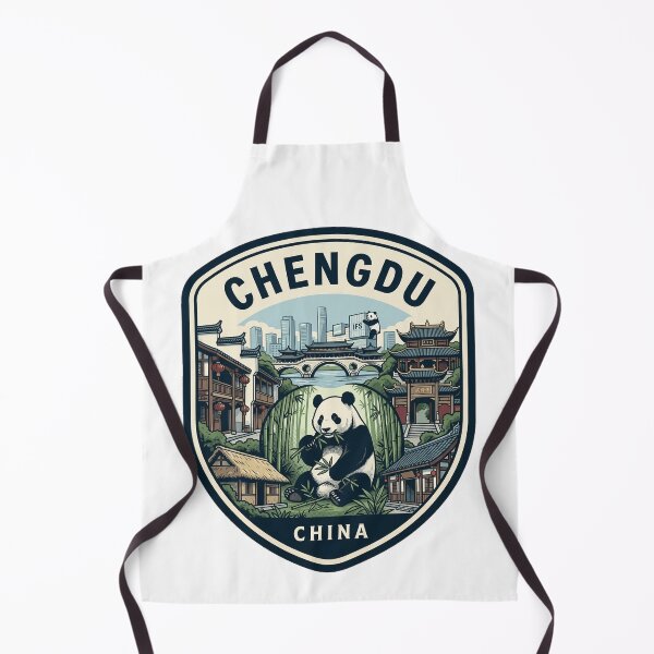 Item preview, Chengdu China Giant Panda Travel Emblem designed and sold by k3rstman1.