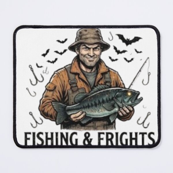 Item preview, Halloween Fishing Collection - Spooky Fishing Designs designed and sold by NoFishToday.