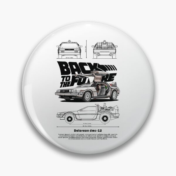 Item preview, Back To The Future Vintage Retro 80S Time Machine designed and sold by THEJOHNJADS.