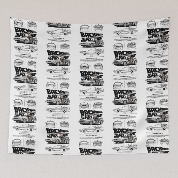 Item preview, Back To The Future Vintage Retro 80S Time Machine designed and sold by THEJOHNJADS.