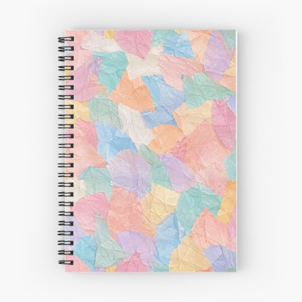 Item preview, Colorful Torn Paper Collage Background with Pastel Crumpled Textures designed and sold by WangAew.