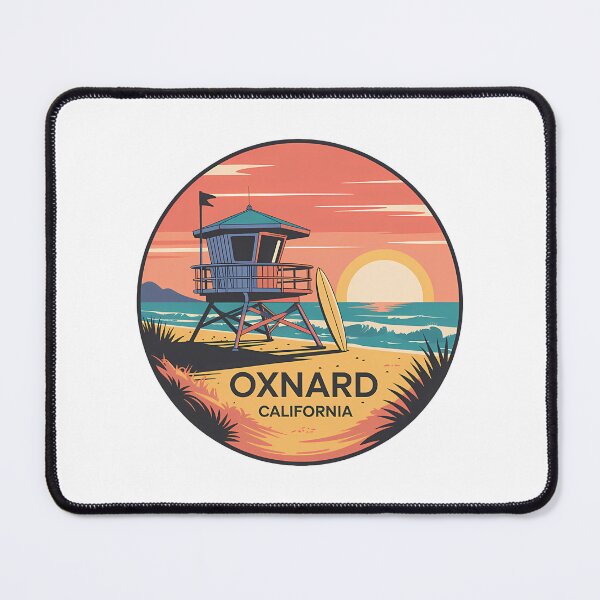 Item preview, Oxnard California Lifeguard Sunset designed and sold by TeeBTees.