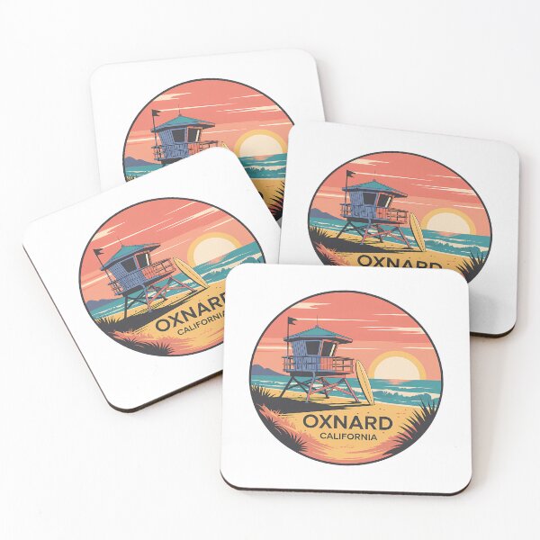 Item preview, Oxnard California Lifeguard Sunset designed and sold by TeeBTees.