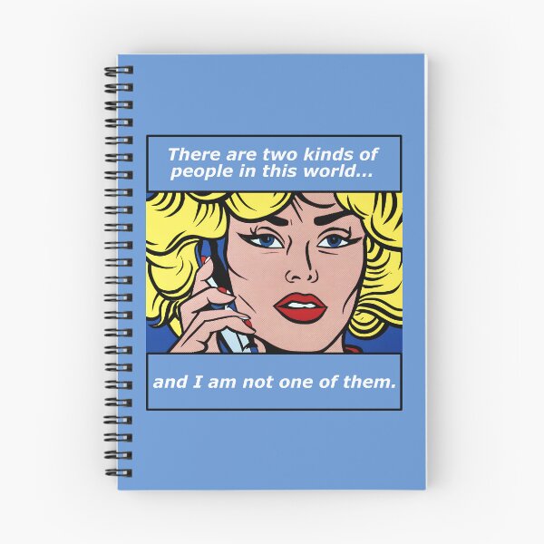 Item preview, Pop art print. There are two kinds of people. (white text) designed and sold by hitNmiss.