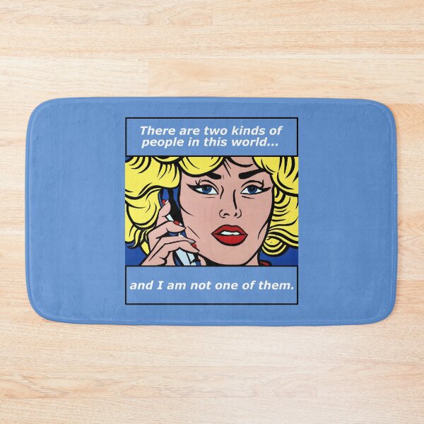 Item preview, Pop art print. There are two kinds of people. (white text) designed and sold by hitNmiss.