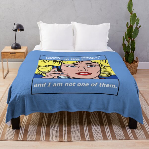 Item preview, Pop art print. There are two kinds of people. (white text) designed and sold by hitNmiss.