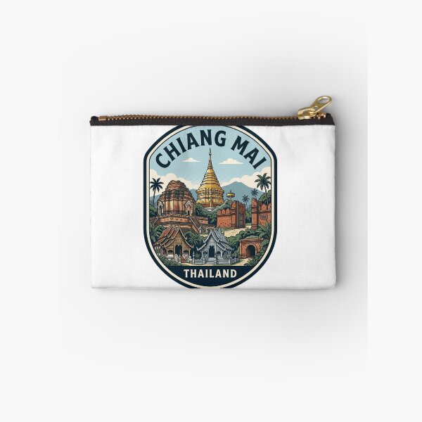 Item preview, Chiang Mai Thailand Vintage Travel Badge designed and sold by k3rstman1.
