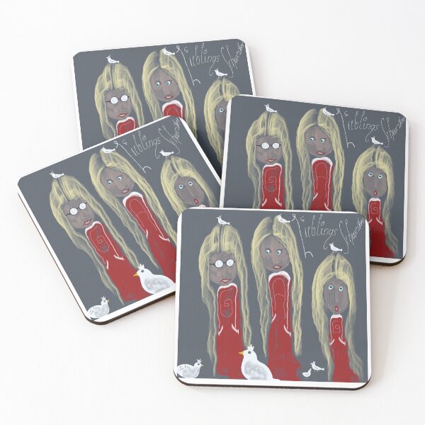 Item preview, Three Sisters in a Red Dress designed and sold by BooView.