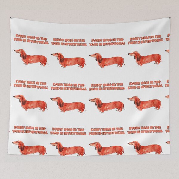 Item preview, Dachshund Digging Funny Every Hole Is Intentional Art designed and sold by NatureUnleashed.