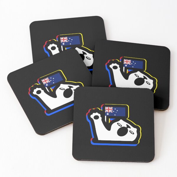 Item preview, Cute Australia Flag Cat Cartoon Aussie Pet Lover designed and sold by AhmedZouita.