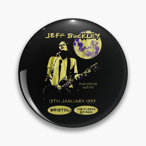 Item preview, Jeff Buckley Live In Bristol 1995 Yellow Poster designed and sold by Kkkkkkkk777.