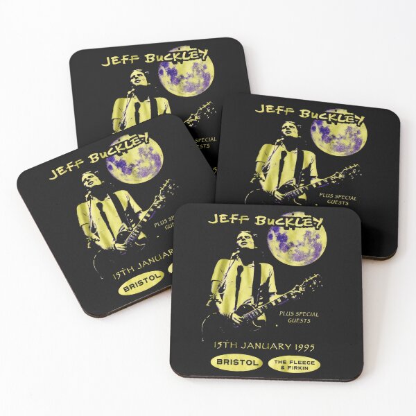 Item preview, Jeff Buckley Live In Bristol 1995 Yellow Poster designed and sold by Kkkkkkkk777.